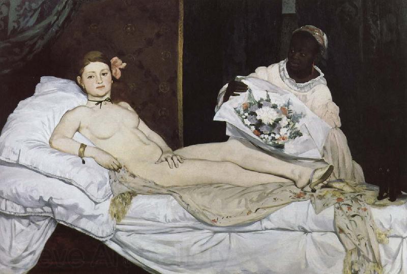 Edouard Manet Olympia Norge oil painting art